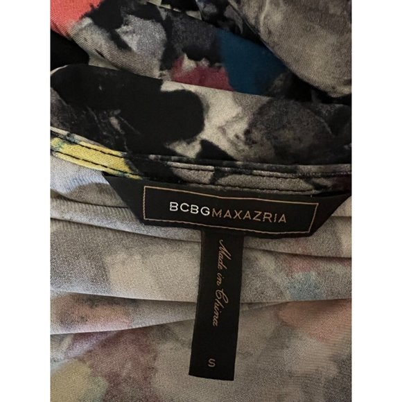 BCBGMaxAzria Sondra Dress S Small Wrap Stretch Career Church Washable - Picture 8 of 9